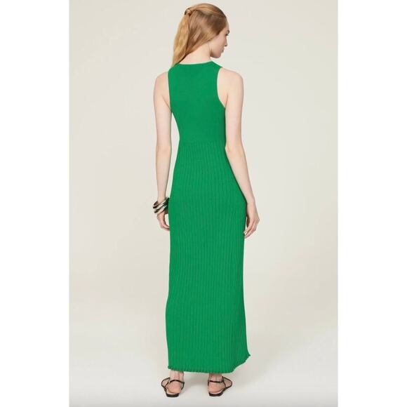 Marina Moscone Green Knit Sheath Dress Sz XL - Picture 2 of 7